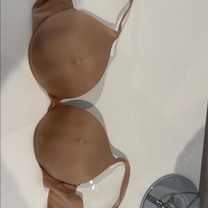 Skims nipple bra clay color